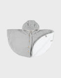 Noukie's poncho en fausse fourrure gris BB2602.01