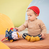 Lilliputiens jouet d'activités avion pour bébé Jules le chien 83648