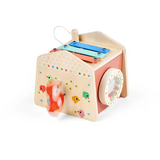 Lilliputiens jouet d'éveil sonore maisonnette ferme 83743