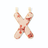 Lilliputiens lettre X en tissu réversible phosphorescente 83887