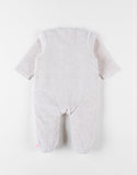 Noukie's Little bear Pyjama velours beige Z2490131