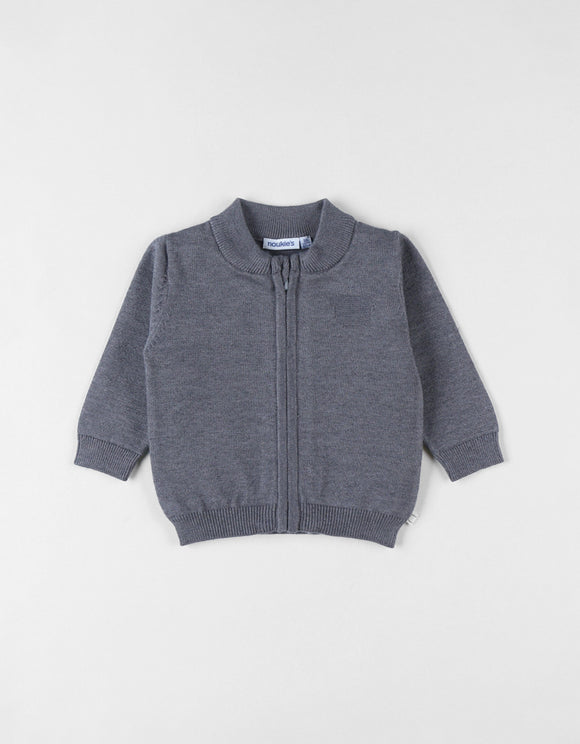 Noukie's gilet en tricot little friends gris Z2454002