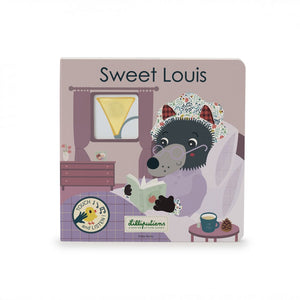 Lilliputiens Livre tactile et sonore "Sweet Louis" 83474