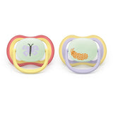 Avent sucette 0-6m ultra air day & night SCF376/25