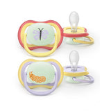 Avent sucette 0-6m ultra air day & night SCF376/25