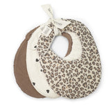 Babyshower bavoirs Wild print (lot de 3) P3BIWIP