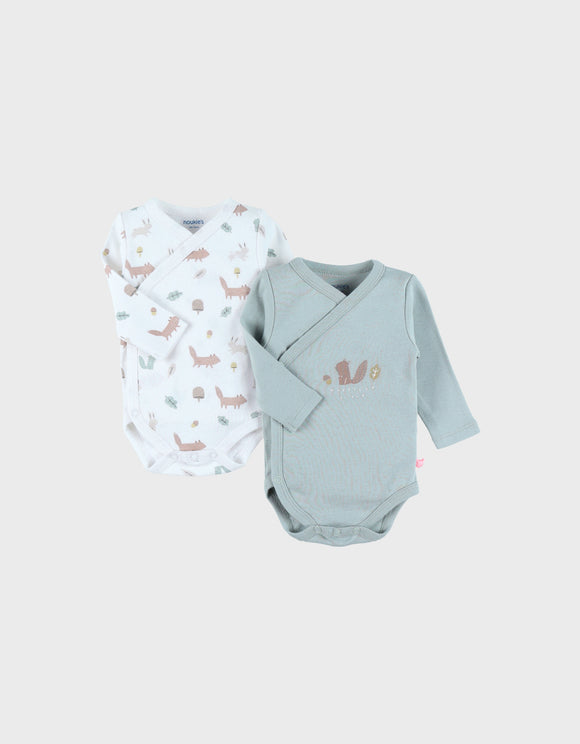 Noukie's body croisé en coton Fancy fox Z2581181