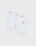 Noukie's body coton longues manches imprimé mouton (lot de 2) Z2590181