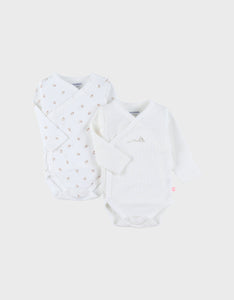 Noukie's body croisé en coton Romantic  flowers Z2587181