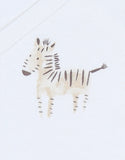 Noukie's lot de 2 bodies croisés en coton zebra Z2582181