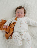 Noukie's pyjama bébé en velours brodé mouton (lot de 2) Z2590372