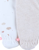 Noukie's pyjama bébé en velours brodé mouton (lot de 2) Z2590372