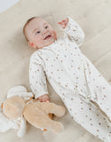 Noukie's pyjama bébé velours brodé lapin (lot de 2) Z2581371