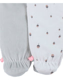 Noukie's pyjama bébé velours brodé lapin (lot de 2) Z2581371