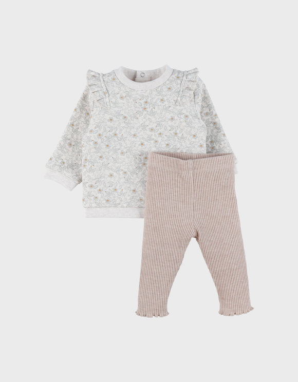 Noukie's ensemble sweatshirt fleuri et legging Z2557371