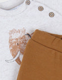 Noukie's Ensemble sweatshirt et pantalon imprimé mammouth en Sweatoloudoux® Z2558372