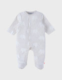 Noukie's pyjama en jersey elephant gris T600137