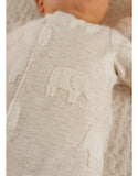 Noukie's pyjama en jersey elephant gris T600137