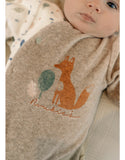 Noukie's pyjama en velour foxie beige T600136