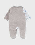 Noukie's pyjama en velour foxie beige T600136