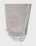 Noukie's pyjama en velour foxie beige T600136