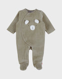 Noukie's pyjama en velours Orso kaki T600135