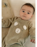 Noukie's pyjama en velours Orso kaki T600135