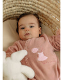 Noukie's pyjama en velours Souris rose T600200