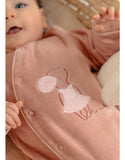 Noukie's pyjama en velours Souris rose T600200