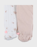 Noukie's pyjamas en jersey vintage flowers (lot de 2) T600337