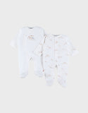 Noukie's pyjamas en jersey zèbre (lot de 2) T600332