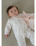 Noukie's pyjamas en velours girafe & fleurs (lot de 2) T600336