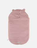 Noukie's chancelière de groupe 0 en fausse fourrure rose poudré BB2426.07
