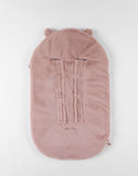 Noukie's chancelière de groupe 0 en fausse fourrure rose poudré BB2426.07