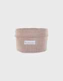 Noukie's panier en tricot bio rose BB2529.15