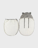 Noukie's Mix & Match chancelière déperlante kaki en sherpa BB2526.57