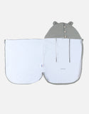 Noukie's chancelière mousseline de coton et jersey kaki BB2540.07