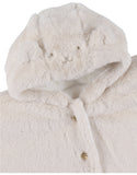 Noukie's poncho en fausse fourrure beige BB2527.351