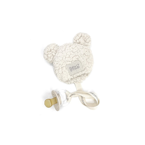 Babyshower pochette à tétines teddy mouton TDPOMOU