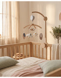 Noukie's mobile musical bras en bois Plumes de lune N2650.50