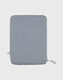 Noukie's protège carnet de santé Coton bio bleu Plumes de lune BB2650.70