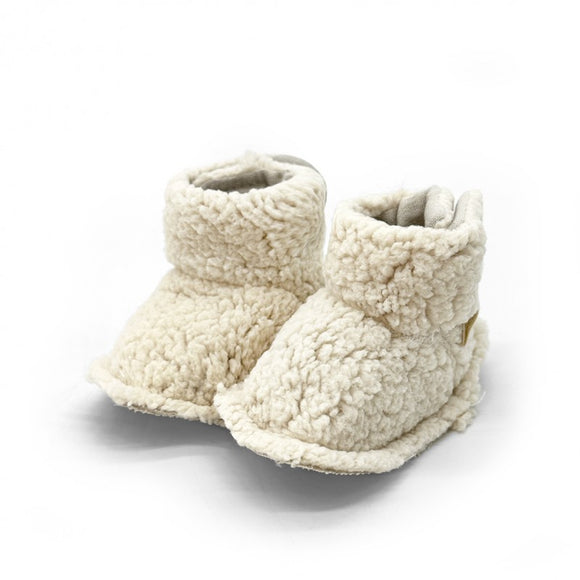 Babyshower chaussons mountain latte doodle MBO3LDO