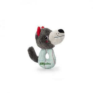 Lilliputiens Mini hochet Louis le loup 83482