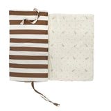 Babyshower mini matelas à langer audrey Caramel sailor