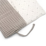 Babyshower mini matelas à langer audrey gofre latte AUPDGLT