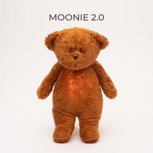 Moonie veilleuse musicale the humming bear organic caramel 2.0 MCR2