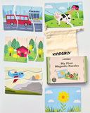 Kinderly mes premiers puzzles magnétiques (20 pièces) KINPU