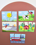Kinderly mes premiers puzzles magnétiques (20 pièces) KINPU