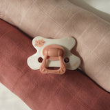 Difrax sucette natural 12m+ dusty pink kitten 4881835