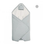Bemini chancelière biside 0-12m grizou pady tetra jersey + teddy 492CADUM92HU